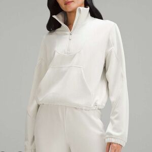 Lululemon Brushed Softstreme Ribbed Half Zip